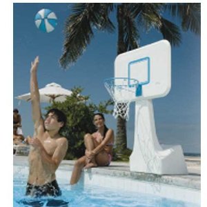 pool basketball hoop